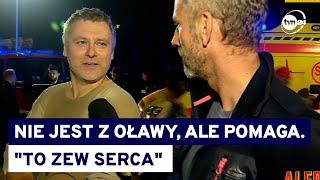 To "ostatni przystanek" Odry przed Wrocławiem. Czy mieszkańcy Oławy ocalą ją przed powodzią? @TVN24