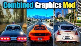 GTA 5 - How to install NVE + QuantV + Realism Beyond + VRemastered + FOSA - (Combined) Graphics Mods