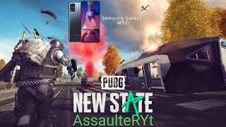 SAMSUNG GALAXY M51 | PUBG NEW STATE GRAPHICS+CONTROL+SENSITIVITY SETTING #Pubg newstate #AssaulteRYt