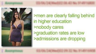 Men Are Falling Behind & No One Cares | 4Chan Greentext Stories