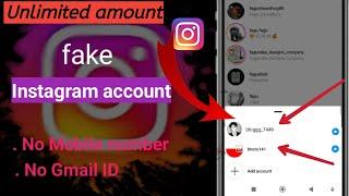 Instagram ID fake account kaise banaye | Instagram fake account  kaise banaye | Instagram #2024