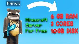 Free minecraft server hosting 24/7 | Best Minecraft Hosting | Unlimited Free | Aminox