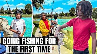 We Went Fishing For The First Time