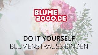 DIY | Blumenstrauß selber binden Anleitung | BLUME2000