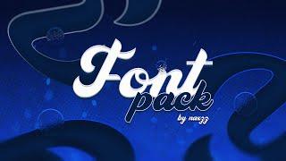 THE BEST *FREE* Font Pack | 100+ Fonts | Free Download