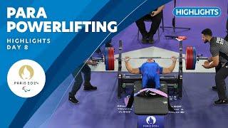 ️ Para Powerlifting Highlights | Day 8 | Paris 2024 Paralympic Games