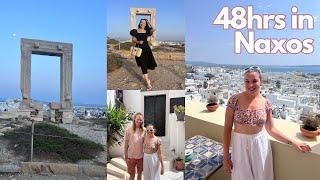 naxos travel vlog // exploring the old town, feeding all the street cats & eating all the greek food