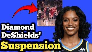 Chicago Sky's Diamond DeShields Facing SUSPENSION For Flagrant Foul on Caitlin Clark