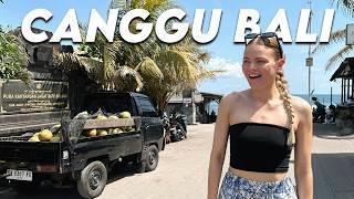 Travelling to BALI  exploring Canggu & first impressions 2024 