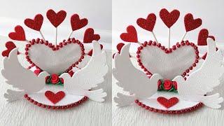 Valentine's day decor idea  Easy DIY Valentine's day craft