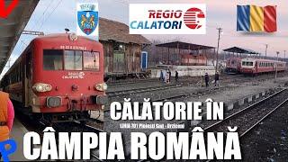 Ploiesti Sud-Urziceni | Calatorie cu trenul Regio 11483 Ploiestean aglomerat (2023)