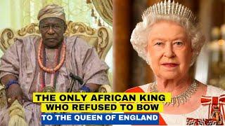 The AFRICAN King Who Refused to Bow to Queen Elizabeth II