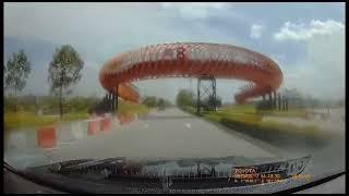 Plane crashes in elmina shah alam dash cam footage