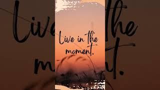 live in the moment #love #overthinking #peace #life #lifestyle #moments