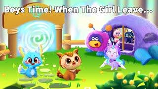 Boys Time！When The Girl Leave… | BabyBus | Panda Games | Cat Games | Pet Care | Little Kitten