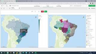 Creating Maps in Qlik - Quick tips  | Using getselectedcount condition