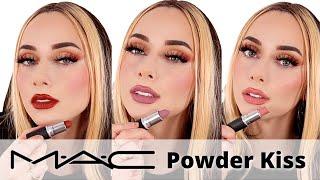 MAC Cosmetics Powder Kiss Matte Lipstick Review & Swatches