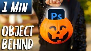 Photoshop : How to Put an Object behind Another (Fast Tutorial)