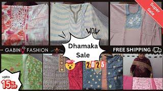 Upto 15% Off on Instagram Viral Suits | Super se bhi upar | Dhamaka Offer Sale | GABINO FASHION