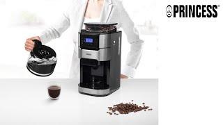 Cafetera con molinillo Roma Princess 249411