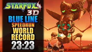 [World Record] Star Fox 64 3D | Blue Line Speedrun | 23:23