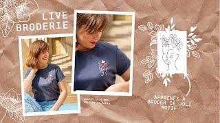 Happy as a bee - Live broderie avec maison 123