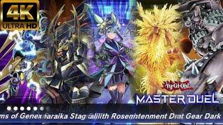 [4K] ALL NEW MASTER DUEL ANIMATIONS | Ragnaraika, Aroma, Ancient Gear, Genex, Lightsworn