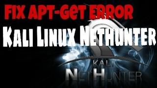 fix apt-get error in kali linux nethunter