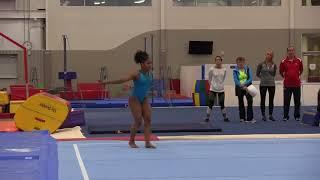 Jordan Chiles - Floor - Uneven Bars - 2018 Pacific Rim Championships Verification