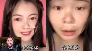 Chinese face filter fails