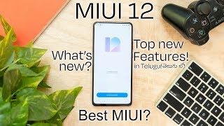 MIUI 12 - What's New + Top New Features in Telugu/తెలుగు లో |Telugu Tech