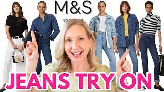 *BEST* MARKS & SPENCER JEANS HAUL for Women Over 50