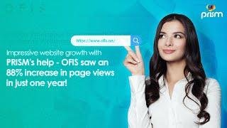 Best Web Design and Development Company in Dubai | OFIS Web Design Dubai | Prism Digital Casestudy |