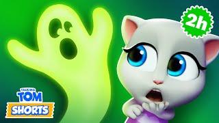 Spooky Halloween Movies  Talking Tom Shorts Compilation