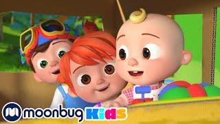 Wheels on the Bus Play Version! 1 Hour of Cocomelon | Sing Along Songs and Rhymes | Learn ABC 123