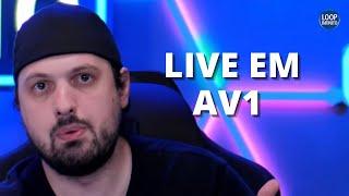 NOSSA PRIMEIRA LIVE EM AV1 | Cortes do Loop Ao Vivo #365