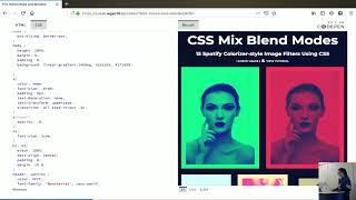 This world mixed and blended - Talk.CSS #38 Codepen Edition