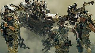 Десептикон скорпион против военных - "Трансформеры" отрывок из фильма