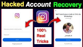 How to Recover a Hacked Instagram Account 2025 | Instagram Hacked Account Recovery 2025