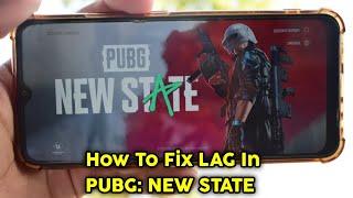 HOW TO FIX LAG IN PUBG NEW STATE - Pubg New State Lag Problem Fix