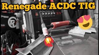 RENAGADE 200amp ACDC tig welder unboxing to your first weld #SHEDKING #TRADETOOLS #RENEGADE