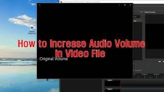 How to Increase Low Volume Audio in Video File (feat. OpenShot) - less than 3 minutes!!