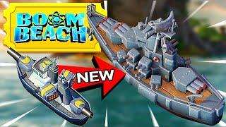 NEW Battleship Skin for Gunboat in Boom Beach // Seasonal Campaign Sneak Peek