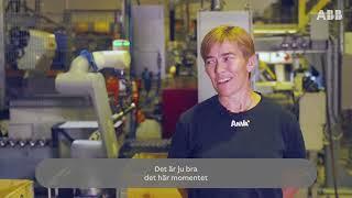 AnVa Components revolutionerar sin produktion med ABB:s GoFa Cobot