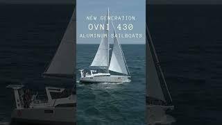 Ovni 430 A New Generation of Aluminum ️ #shorts #aluminumboat #sailing