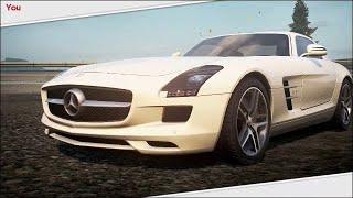 MERCEDES BENZ SLS AMG ATTEMPT TO A RACE