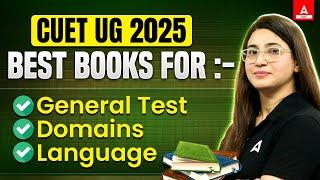 CUET BOOKS 2025  for CUET General Test, Domain Subject, Language Test