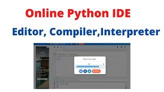 Online Python IDE