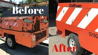 Sullivan Air Compressor Restoration