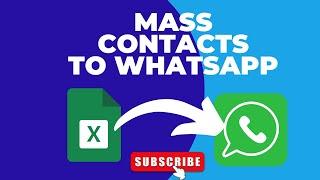 Add Bulk Contacts to a WhatsApp Group | Without Saving or Invitation Link|#tech #whatsapp #youtube